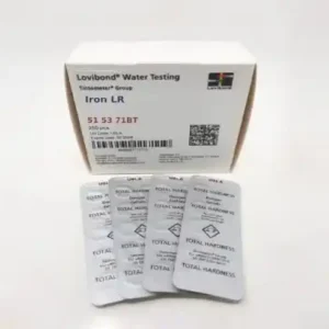 Iron LR low range test tablets for measuring iron concentration in water samples