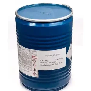 Sodium Cyanide 50kg industrial chemical for gold mining and metal processing