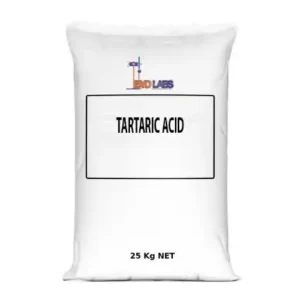 Tartaric acid 25kg food grade supplied by Bidchem for food and beverage manufacturing in South Africa